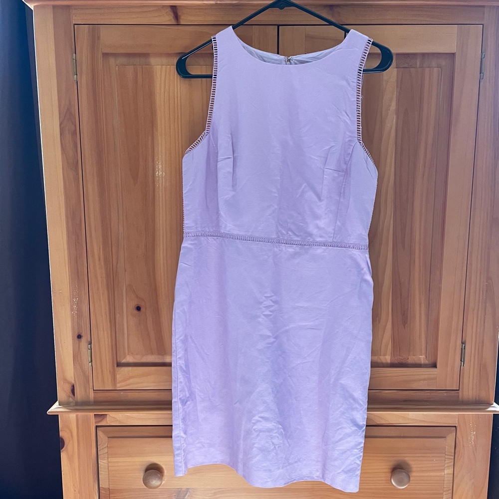 Size 10P Purple Dress from Loft